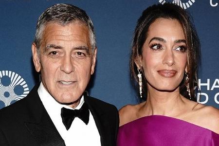 Amal und George Clooney fliehen vor den Waldbränden in Frankreich
