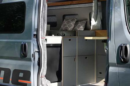 Rocket Camper One L Innenraum Möbelbaudetail