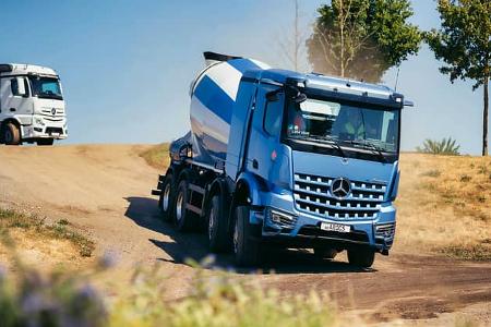 07/2026 Mercedes eArocs Baustellenfahrzeuge