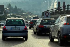 Stau Autobahn A8 Pforzheim