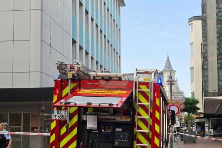 Brand Recklinghausen Stadtmitte