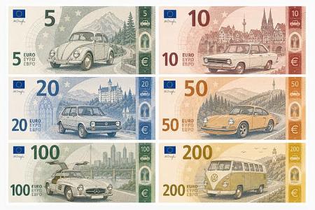 auto motor und sport Euro-Banknoten Vorschläge