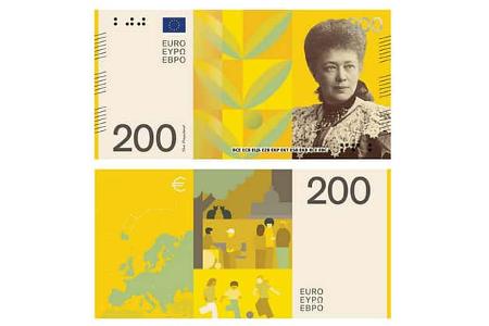 Neue Euro-Banknoten-Designs