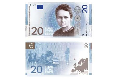 Neue Euro-Banknoten-Designs