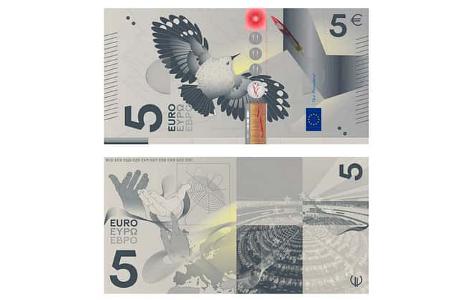 Neue Euro-Banknoten-Designs