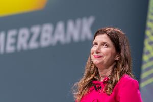 Commerzbank-Chefin Orlopp will die Übernahme gestalten. (Archivbild)