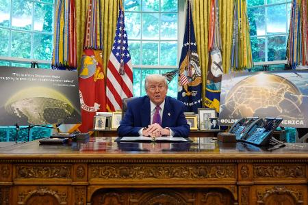 Lässt Donald Trump weitere US-Atomwaffen in Europa stationieren? Experten halten dies für ein realistisches Szenario. (Archivbild)
