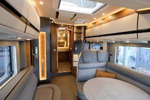 Wohnraum E Line, Carthago Chic E Line 64 XL, Luxus, Liner, Komfort