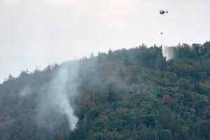 Feuerwehrkräfte sind in der Oberpfalz im Einsatz.