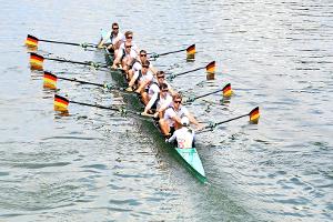 Achter rudert in Varese zu EM-Silber
