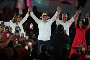 "Ich bin topfit", sagte Lula bei seiner Nominierung für eine vierte Amtszeit.