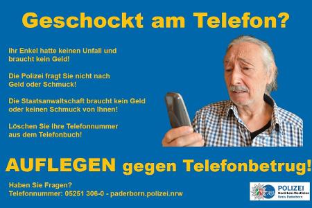 Geschockt am Telefon? - Auflegen1