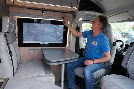 Pössl Summit Shine 640 R Evo, Campingbus, Innen