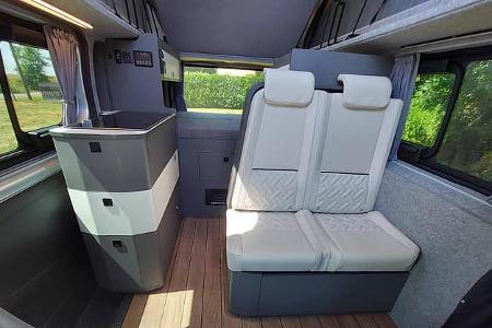 Campingbus, Dreamer Cap Easy, Dreamer, Sitzgruppe, Wohnzimmer