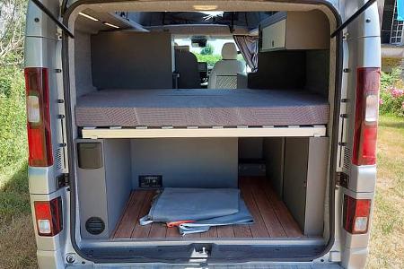 Campingbus, Dreamer Cap Easy, Dreamer, Heck, Stauraum