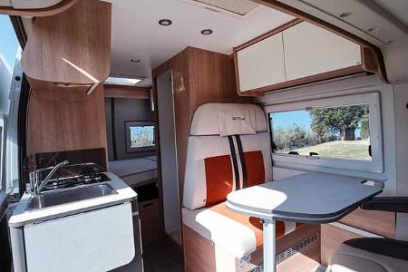 Innenraum, Giottiline Giottivan 54 TY Be Young, Campingbus