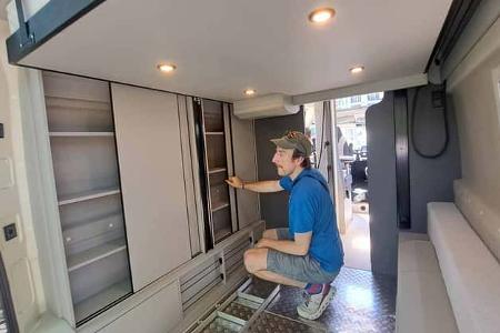 Stauraum, Schrank, Heck