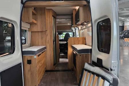 Heckgarage, Heckbett abgebaut
