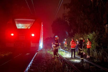S-Bahn auf freier Strecke