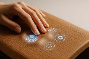 Touchscreen aus Holz