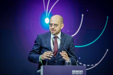 Siemens-Energy-Chef Christian Bruch hat harte Jahre hinter sich und kann derzeit starke Zahlen verkünden. (Archivbild)
