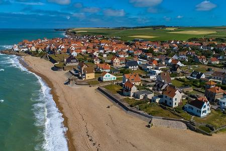 Les Ajoncs Camping Municipal and Audresselles, Frankreich