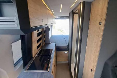 Pössl XL Evo, Campingbus, Sprinter, innen