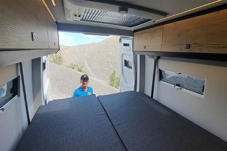 Pössl XL Evo, Campingbus, Sprinter, innen