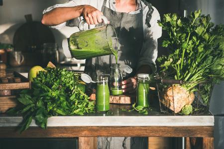 Brunnenkresse im Smoothie