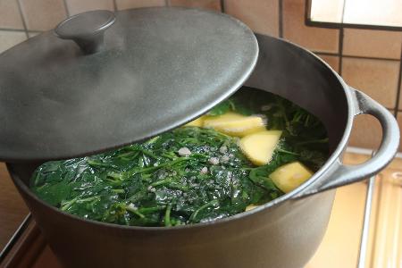 Suppe mit Kresse