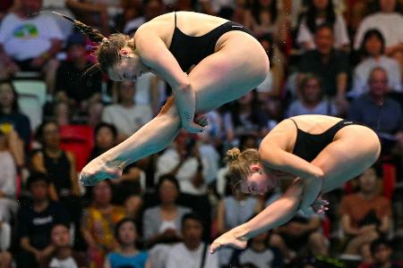 Schwimm-EM: Hentschel/Müller gewinnen Synchron-Bronze
