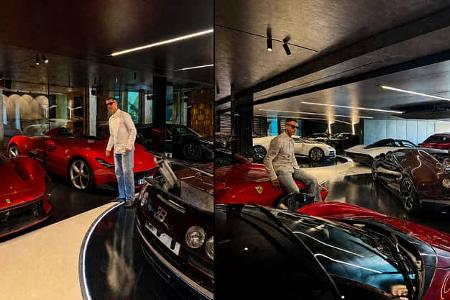 Cristiano Ronaldo Autogarage