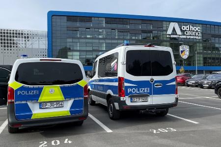 Polizeieinsatz zum Thüringenderby in Jena