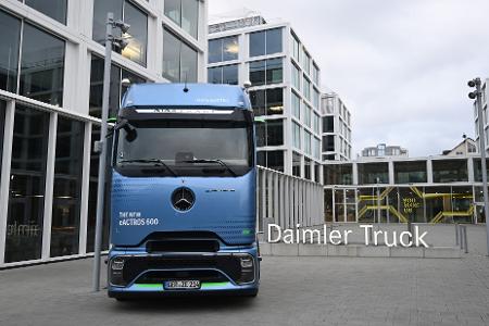 Daimler Truck: Erneuter Gewinneinbruch. (Archivbild)
