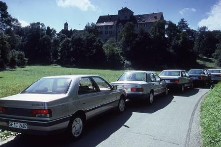 Mittelklasse-Vergleichstest auto motor und sport 21+22/1987
