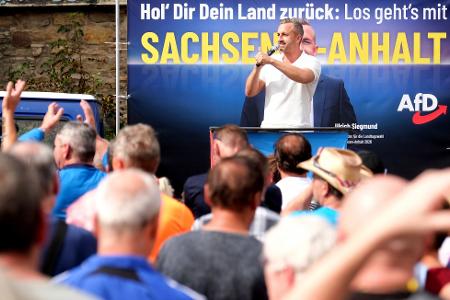 Ein AfD-Triumph in Sachsen-Anhalt würde Schockwellen auch nach Berlin senden. (Archivbild)