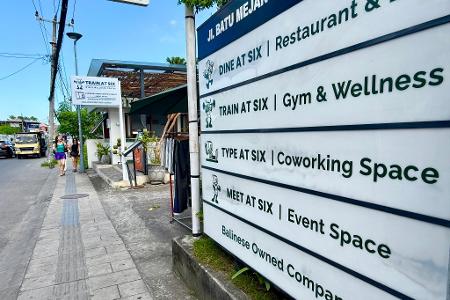 Coworking Spaces, Gyms, Wellness: Canggu hat sich ganz auf digitale Nomaden eingestellt.
