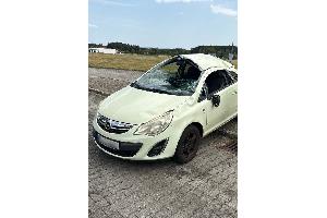 Beschädigtes Auto