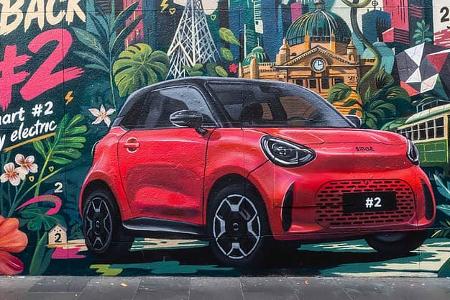 Smart #2 Teaser Wandbild