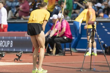 Leichtathletik-EM: Weitspringer Batz beim Einspringen verletzt