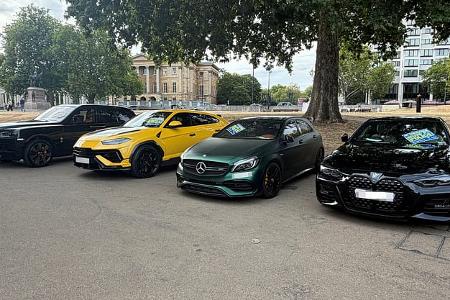 Auto-Razzia London August 2026