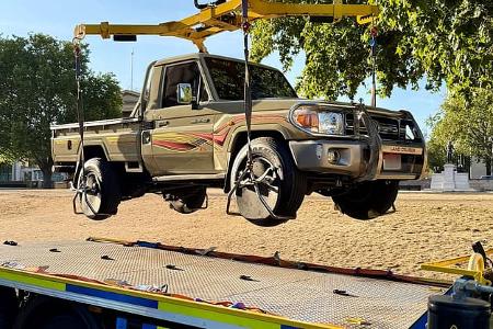 Auto-Razzia London August 2026