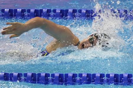 Schwimm-EM: Frauen-Staffel verpasst Podium mit deutschem Rekord