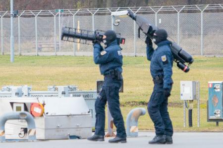 Die Drohnenabwehreinheit der Bundespolizei wurde im Dezember in Dienst gestellt. (Archivfoto)