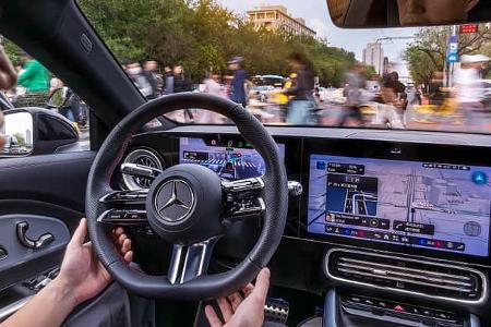 Mercedes CLA Autonomie-Level 2++ Peking China