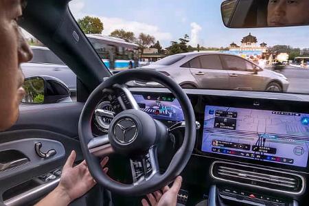 Mercedes CLA Autonomie-Level 2++ Peking China