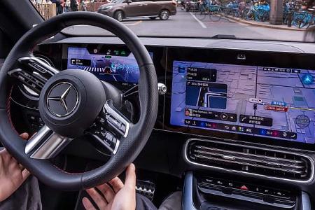 Mercedes CLA Autonomie-Level 2++ Peking China
