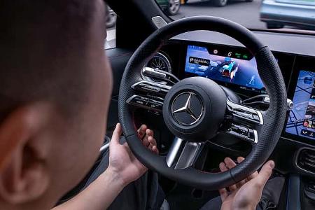 Mercedes CLA Autonomie-Level 2++ Peking China