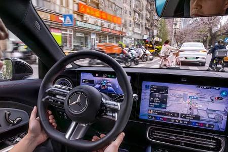 Mercedes CLA Autonomie-Level 2++ Peking China
