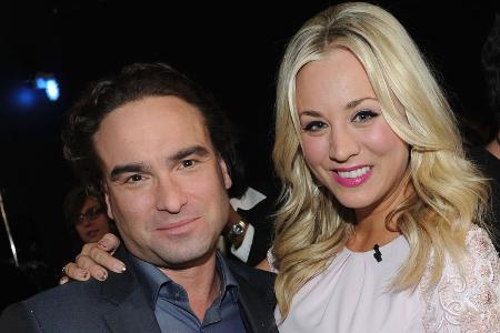 Kaley Cuoco und Johnny Galecki